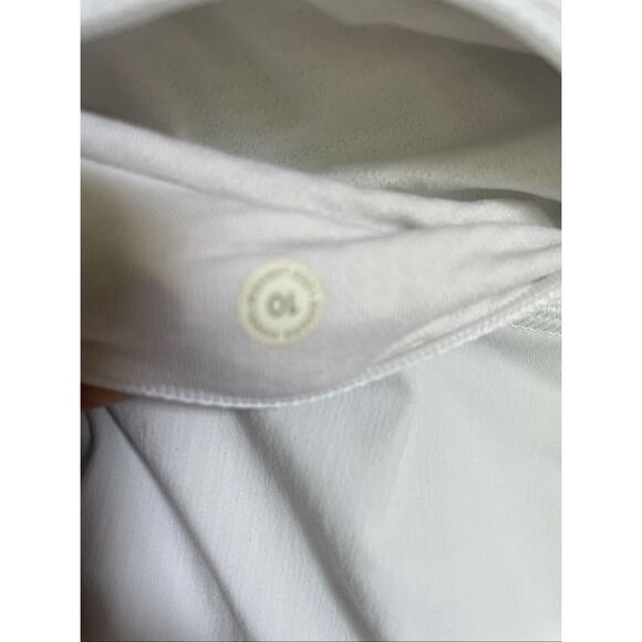 Lululemon Pace Rival Tall Tennis Skort White Size 10 Tall - Picture 13 of 16